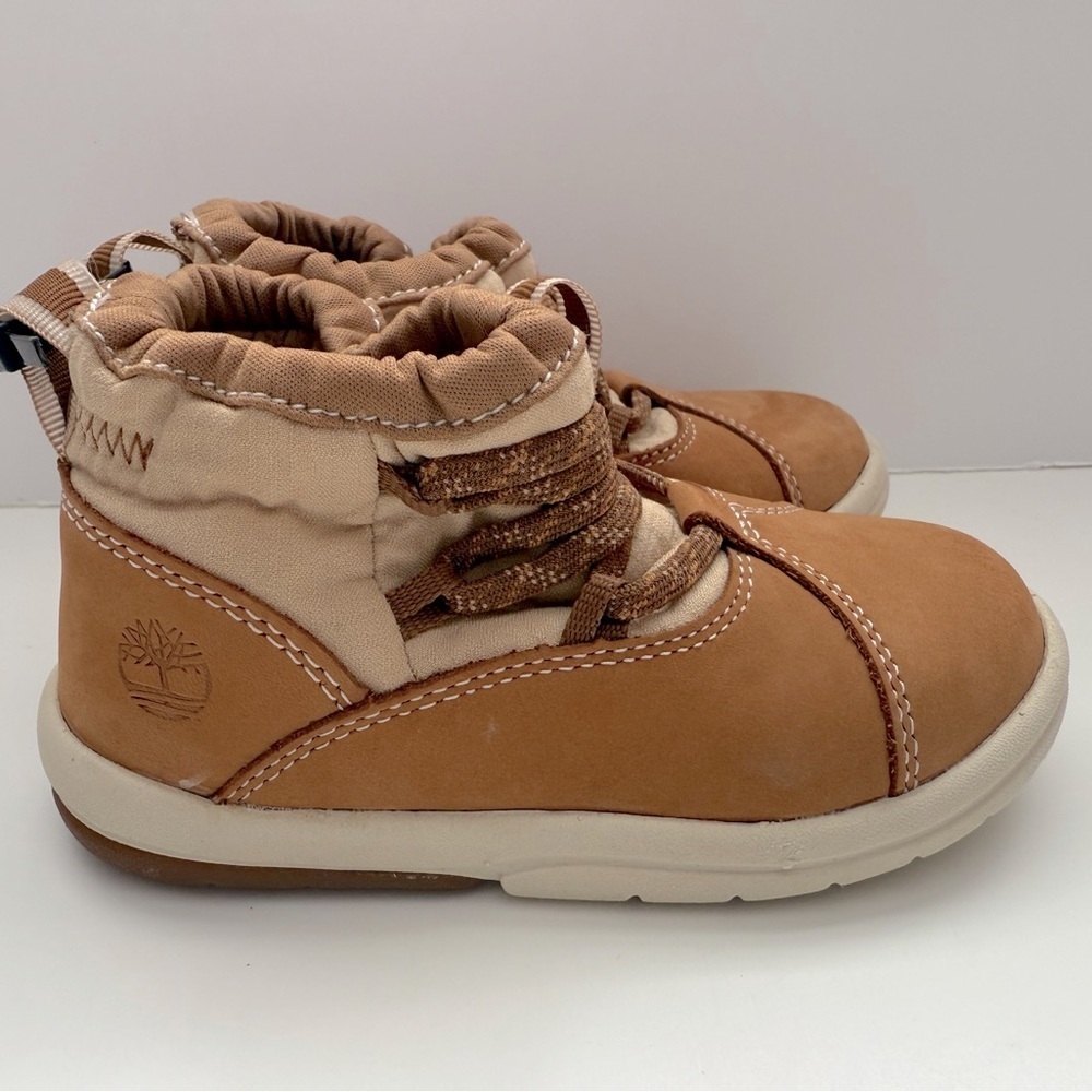 Toddler Timberland Tan Boots Ankle Boots - Almost new condition Sz US 8